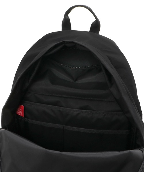 Manhattan Portage BLACK LABEL（マンハッタンポーテージ　ブラックレーベル）の「STUYTOWN BACKPACK(LG) NYLON TUSSAH（バックパック/リュック・メンズ・ブラック・LARGE）」の9枚目の写真