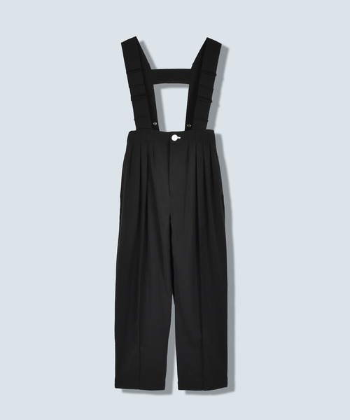 TUCK SHOULDER BELT PT（その他パンツ）｜OMMO（オーエムエムオー）の 