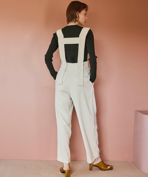 TUCK SHOULDER BELT PT（その他パンツ）｜OMMO（オーエムエムオー）の 