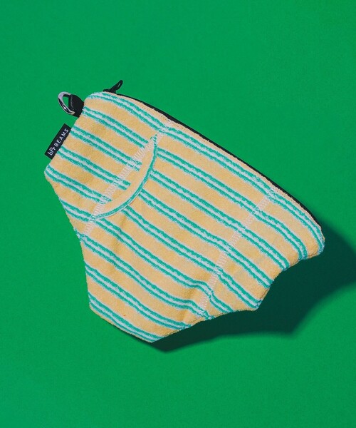 bpr BEAMS（ビーピーアール ビームス ）の「パイル ボーダー ポーチ（ポーチ・レディース・その他2/その他1/その他/その他3・ONE SIZE）」の3枚目の写真