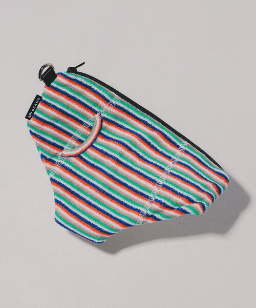 bpr BEAMS（ビーピーアール ビームス ）の「パイル ボーダー ポーチ（ポーチ・レディース・その他2/その他1/その他/その他3・ONE SIZE）」の4枚目の写真