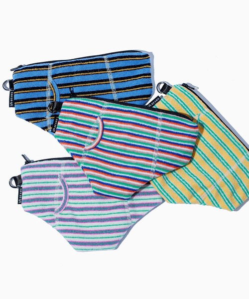 bpr BEAMS（ビーピーアール ビームス ）の「パイル ボーダー ポーチ（ポーチ・レディース・その他2/その他1/その他/その他3・ONE SIZE）」の5枚目の写真