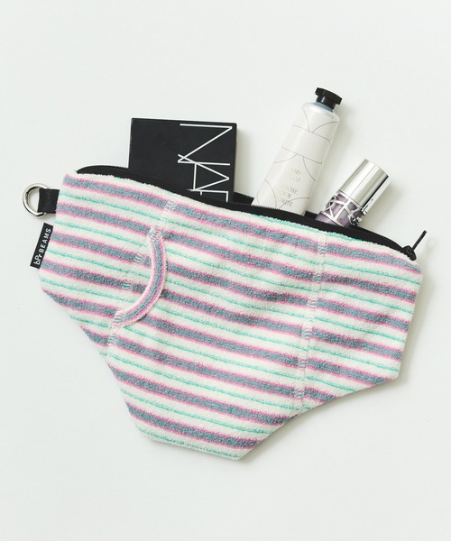 bpr BEAMS（ビーピーアール ビームス ）の「パイル ボーダー ポーチ（ポーチ・レディース・その他2/その他1/その他/その他3・ONE SIZE）」の22枚目の写真