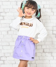 ANAP kids（アナップキッズ）の「チャーム付ツイルドッキングワンピース（ワンピース）」