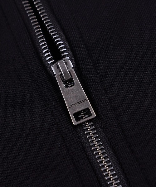 UNKNOWN LONDON（アンノウン・ロンドン）の「A'GEM/9 × .kom 『UNKNOWN LONDON/アンノウン ロンドン』Cross Rhinestone Zip Hoodie/クロスラインストーンジップパーカー（パーカー・レディース・ブラック/ピンク/ホワイト・XL/L）」の13枚目の写真
