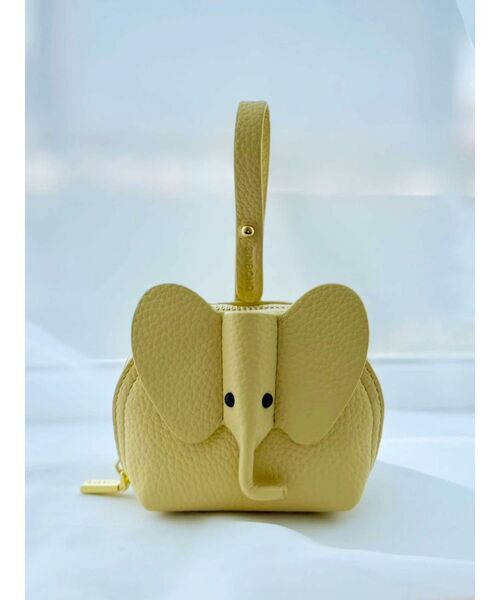 MERCURYDUO（マーキュリーデュオ）の「エレファントミニバッグチャーム（キーホルダー・レディース・アイボリー/ピンク/フレッシュイエロー・FREE）」の6枚目の写真