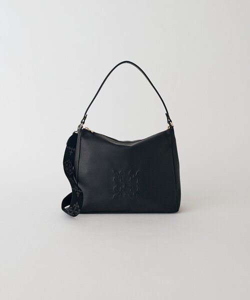 russet(ラシット)の「エンボスモノグラム2WAYショルダーバッグ(ショルダーバッグ・レディース・グレー系その他/アイボリー/ブラック/ライトグレー/ベージュ/ブラウン・FREE)」の22枚目の写真