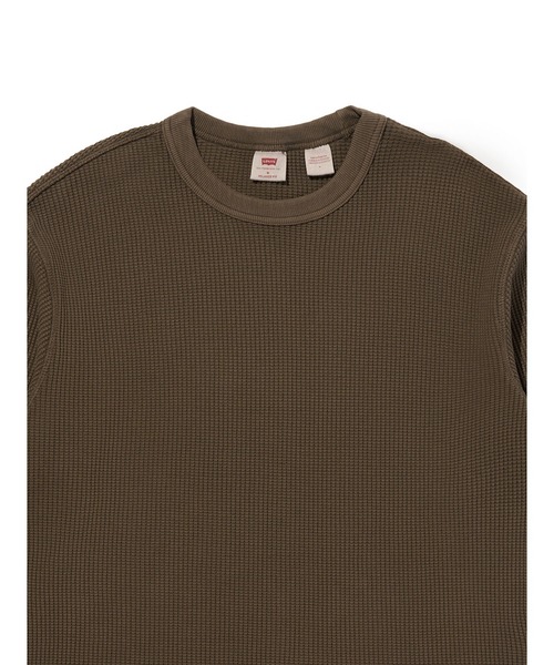 Levi's(リーバイス)の「Levi's/リーバイス ロングスリーブ リラックスサーマルTシャツ(Tシャツ/カットソー・メンズ・ブラウン・XL/M/S/L)」の8枚目の写真