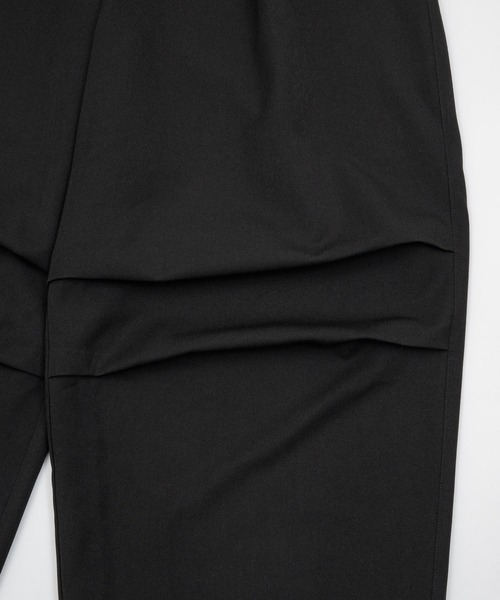 INTER FACTORY（インターファクトリー）の「カイチ - ワイドタックスラックス - made in INTER FACTORY（スラックス・メンズ・ネイビー/ブラック・SMALL/MEDIUM/LARGE）」の15枚目の写真