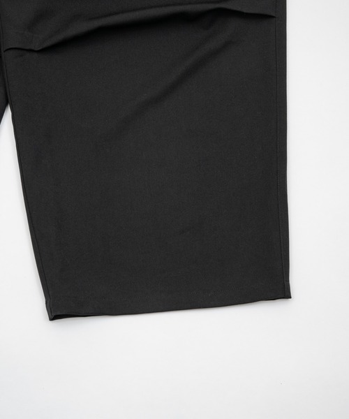 INTER FACTORY（インターファクトリー）の「カイチ - ワイドタックスラックス - made in INTER FACTORY（スラックス・メンズ・ネイビー/ブラック・SMALL/MEDIUM/LARGE）」の16枚目の写真