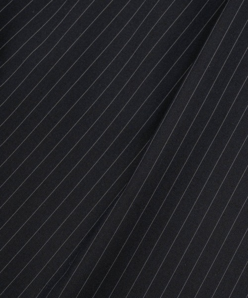 INTER FACTORY（インターファクトリー）の「カイチ - ワイドタックスラックス - made in INTER FACTORY（スラックス・メンズ・ネイビー/ブラック・SMALL/MEDIUM/LARGE）」の22枚目の写真