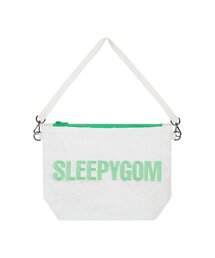 SLEEPYGOM（スリーピーゴーム）の「Green Terry pouch（ポーチ）」