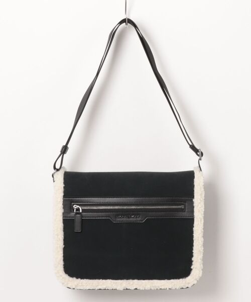 MICHAEL KORS(マイケルコース)の「COOPER ジップ フラップ クロスボディ ミディアム(メッセンジャーバッグ・メンズ・ブラック・FREE)」の1枚目の写真