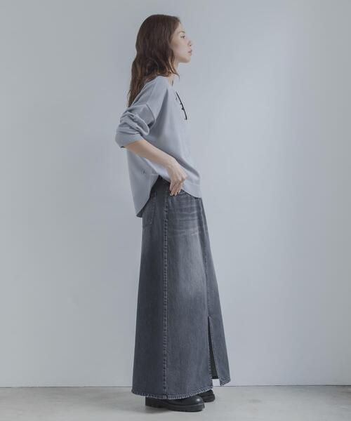 URBAN RESEARCH Sonny Label（アーバンリサーチサニーレーベル）の「アンチピリングコクーンフォルムニット（ニット/セーター・レディース・ライトグレー/ライトベージュ/ブラック/ミント・FREE）」の17枚目の写真