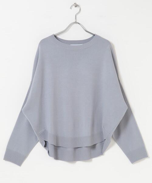 URBAN RESEARCH Sonny Label（アーバンリサーチサニーレーベル）の「アンチピリングコクーンフォルムニット（ニット/セーター・レディース・ライトグレー/ライトベージュ/ブラック/ミント・FREE）」の19枚目の写真