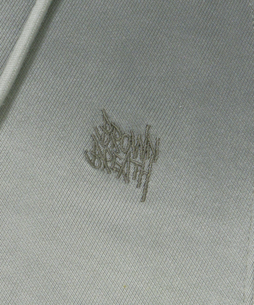 BROWNBREATH(ブラウンブレス)の「W BROKEN TAG DIRTY CROP HOOD ZIP UP - GREY(パーカー・メンズ・その他・S)」の4枚目の写真
