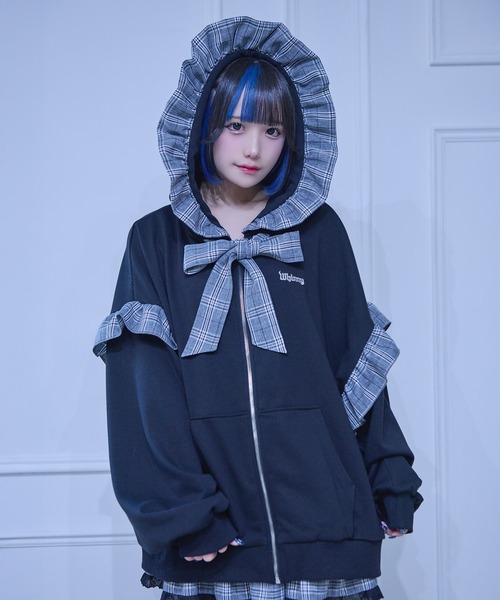 Whinny/【2026春新作♪】ベイビーりぼんっちパーカー（パーカー