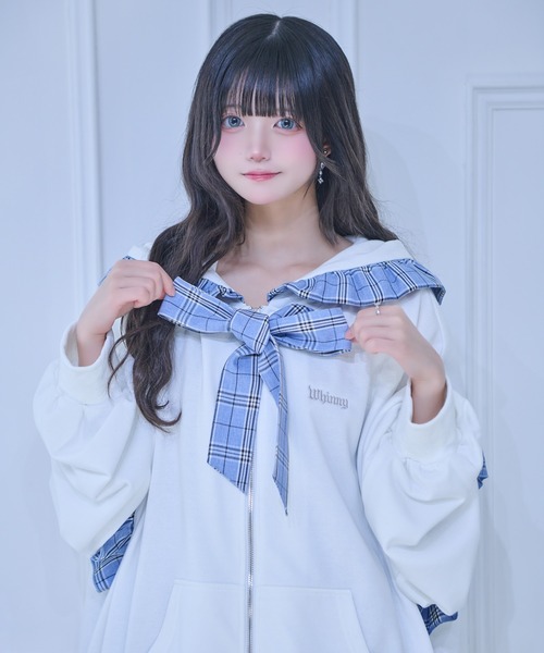 Whinny/【2026春新作♪】ベイビーりぼんっちパーカー（パーカー