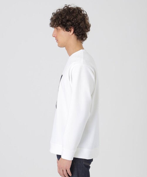 BLACK LABEL CRESTBRIDGE（ブラックレーベル・クレストブリッジ）の「ガーズマングラフィックスウェットシャツ（スウェット・メンズ・ピンク系その他2/オフホワイト/ブラック・L/M/S/XL）」の5枚目の写真