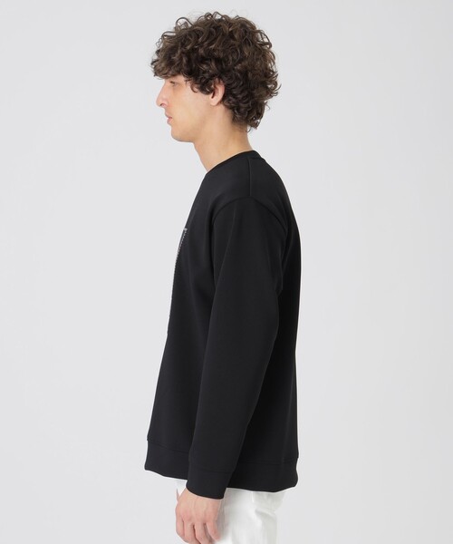 BLACK LABEL CRESTBRIDGE（ブラックレーベル・クレストブリッジ）の「ガーズマングラフィックスウェットシャツ（スウェット・メンズ・ピンク系その他2/オフホワイト/ブラック・L/M/S/XL）」の9枚目の写真