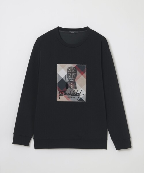 BLACK LABEL CRESTBRIDGE（ブラックレーベル・クレストブリッジ）の「ガーズマングラフィックスウェットシャツ（スウェット・メンズ・ピンク系その他2/オフホワイト/ブラック・L/M/S/XL）」の11枚目の写真