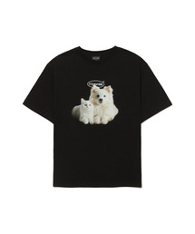ITZAVIBE（イッザバイブ）の「CAT&DOG FRIENDS T SHIRT（Tシャツ/カットソー）」