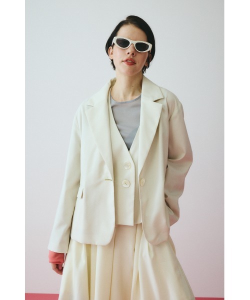 セール】Sheer loose jacket シアールーズジャケット（その他アウター