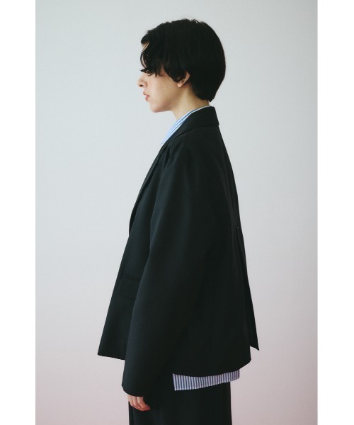 HeRIN.CYE(ヘリンドットサイ)の「Sheer loose jacket シアールーズジャケット(その他アウター・レディース・ブラウン/ブラック/オフホワイト・FREE)」の5枚目の写真