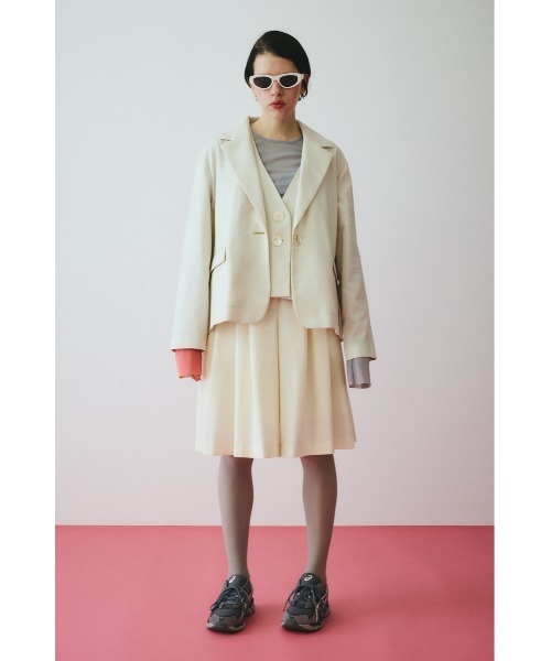 HeRIN.CYE(ヘリンドットサイ)の「Sheer loose jacket シアールーズジャケット(その他アウター・レディース・ブラウン/ブラック/オフホワイト・FREE)」の18枚目の写真