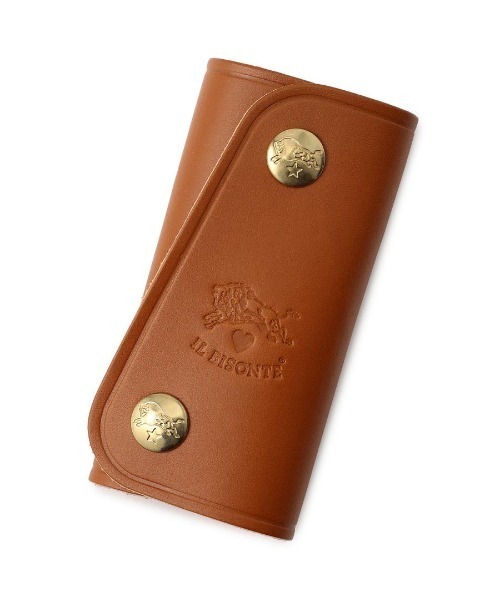 IL BISONTE（イルビゾンテ）の「IL BISONTE / キーケース / S.VALENTINO / 2026 SPRING SUMMER（キーケース/キーアクセサリー・レディース・ネイビー/シルバー/ライトブラウン・FREE）」の3枚目の写真