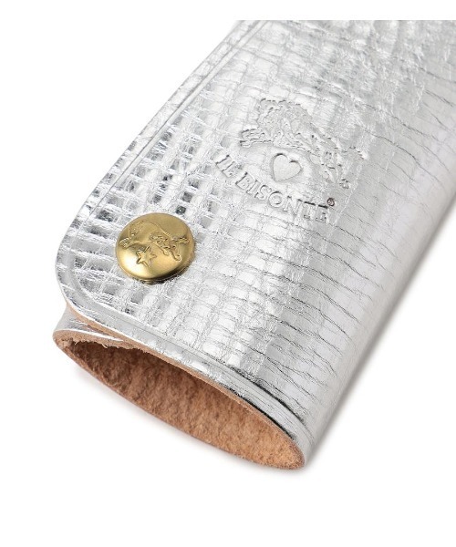 IL BISONTE（イルビゾンテ）の「IL BISONTE / キーケース / S.VALENTINO / 2026 SPRING SUMMER（キーケース/キーアクセサリー・レディース・ネイビー/シルバー/ライトブラウン・FREE）」の6枚目の写真