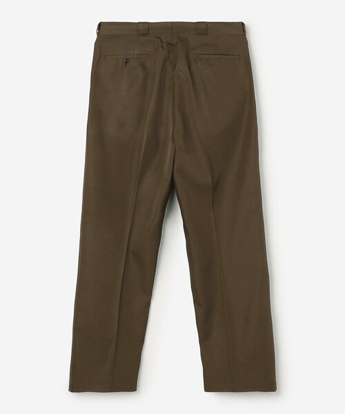 Bshop（ビショップ）の「078 CITE | シルク テーパードパンツ MEN（その他パンツ・メンズ・グリーン/ブラウン・L/M）」の4枚目の写真