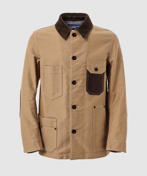 コムデギャルソンジュンヤワタナベブルゾン COTTON MOLESKIN JACKET（ブルゾン）｜JUNYA WATANABE MAN（ジュンヤ