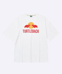 TURTLEBACK（タートルバック）の「レッドブギー オーバーサイズ 半袖 (ホワイト)（Tシャツ/カットソー）」