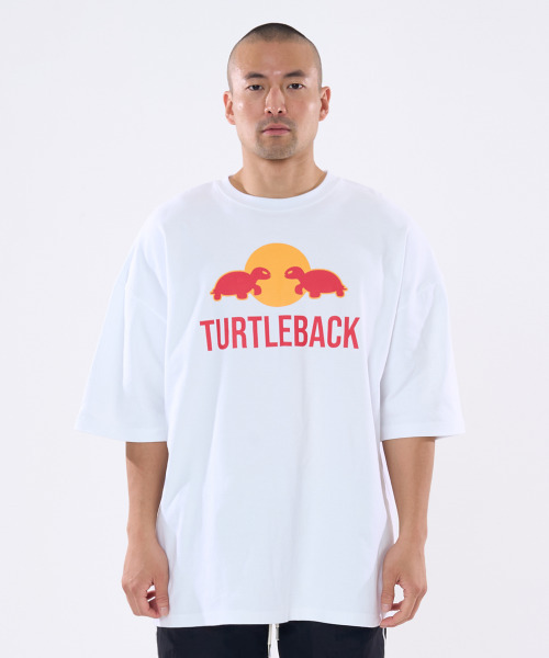 TURTLEBACK（タートルバック）の「レッドブギー オーバーサイズ 半袖 (ホワイト)（Tシャツ/カットソー・メンズ・その他・MEDIUM/LARGE/X-LARGE/XX-LARGE）」の4枚目の写真