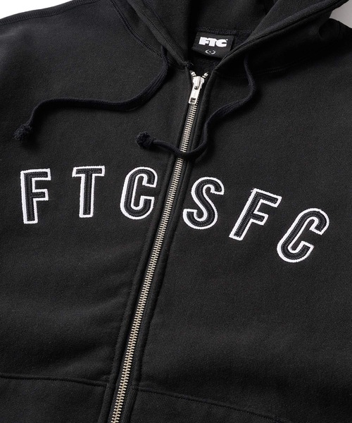 FTC(エフティーシー)の「ARC LOGO ZIP UP HOODY(パーカー・メンズ・ブラック/その他/グレー・MEDIUM/LARGE/X-LARGE/SMALL)」の4枚目の写真