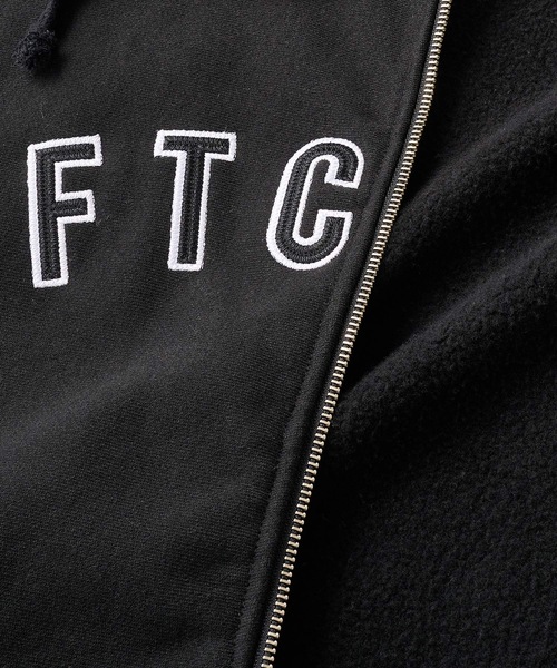 FTC(エフティーシー)の「ARC LOGO ZIP UP HOODY(パーカー・メンズ・ブラック/その他/グレー・MEDIUM/LARGE/X-LARGE/SMALL)」の6枚目の写真