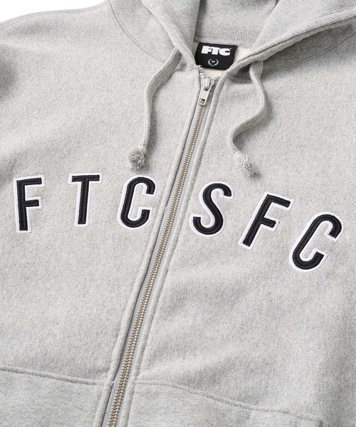 FTC(エフティーシー)の「ARC LOGO ZIP UP HOODY(パーカー・メンズ・ブラック/その他/グレー・MEDIUM/LARGE/X-LARGE/SMALL)」の7枚目の写真