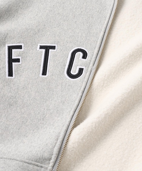 FTC(エフティーシー)の「ARC LOGO ZIP UP HOODY(パーカー・メンズ・ブラック/その他/グレー・MEDIUM/LARGE/X-LARGE/SMALL)」の9枚目の写真