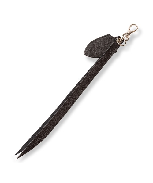 CALEE（キャリー）の「CALEE/キャリー STUDS LEATHER LONG KEY RING スタッズデザイン レザーキーリング 2026年春夏（キーケース/キーアクセサリー・メンズ・ブラック・FREE）」の3枚目の写真