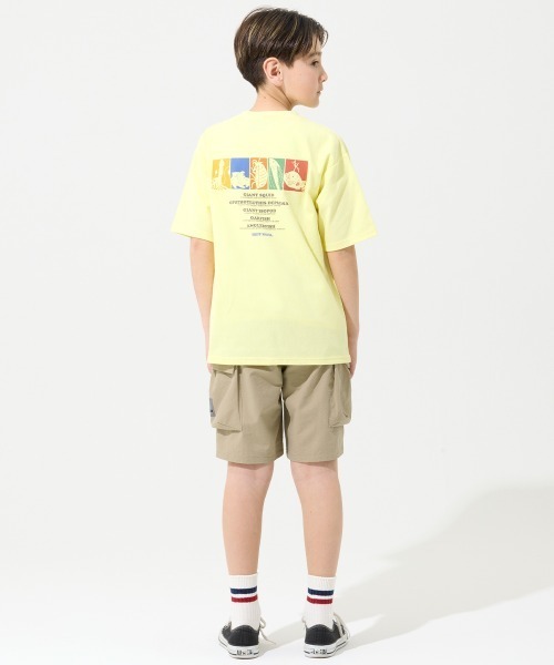 KRIFF MAYER Kid's Collection(クリフメイヤーキッズコレクション)の「【速乾・軽量】シアサッカーカーゴショーツ(その他パンツ・キッズ・ベージュ/ブラック/オリーブ/グレー・120/130/140/150/160/170)」の9枚目の写真