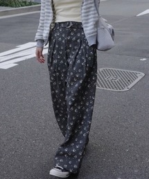 jumelle | 小花柄ワイドパンツ(その他パンツ)