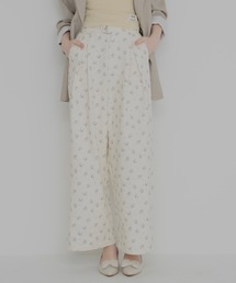 jumelle（ジュメロ）の「小花柄ワイドパンツ（その他パンツ）」