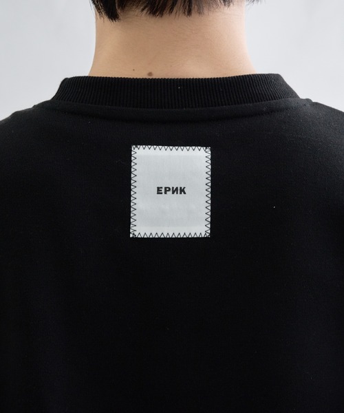 EPNK(イーピーエヌケー)の「Spraygraphic sweatshirts / スプレーグラフィックスウェットシャツ(スウェット・メンズ・ブラック/杢グレー・LARGE/MEDIUM/SMALL)」の6枚目の写真
