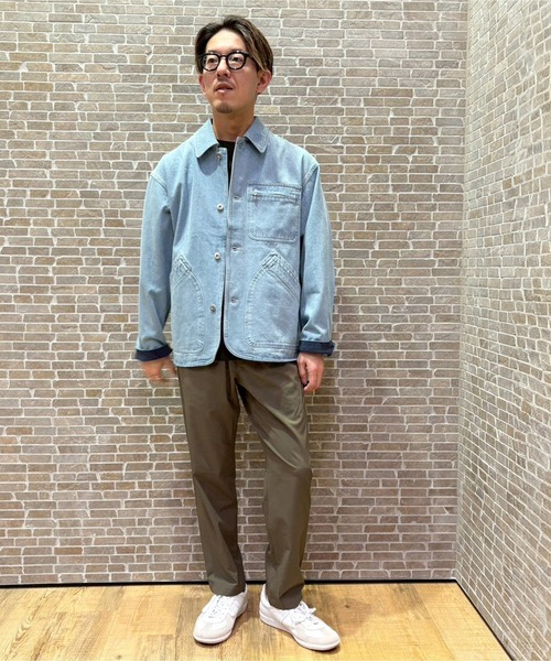 BROOKLYN OVERALL（ブルックリンオーバーオール）の「BROOKLYN OVERALLデニムカバーオール（デニムジャケット・メンズ・ネイビー/ブルー・L/M）」の20枚目の写真