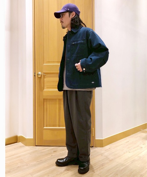 BROOKLYN OVERALL（ブルックリンオーバーオール）の「BROOKLYN OVERALLデニムカバーオール（デニムジャケット・メンズ・ネイビー/ブルー・L/M）」の22枚目の写真