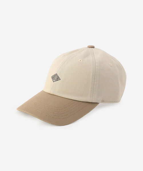 DANTON(ダントン)の「DANTON | チノクロス 配色6Pキャップ UNISEX(キャップ・レディース・カーキ系1/ホワイト系その他5/ベージュ系その他・F)」の2枚目の写真