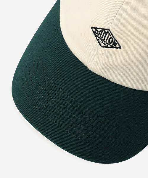 DANTON(ダントン)の「DANTON | チノクロス 配色6Pキャップ UNISEX(キャップ・レディース・カーキ系1/ホワイト系その他5/ベージュ系その他・F)」の8枚目の写真