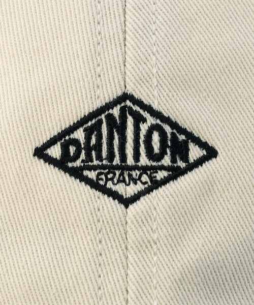 DANTON(ダントン)の「DANTON | チノクロス 配色6Pキャップ UNISEX(キャップ・レディース・カーキ系1/ホワイト系その他5/ベージュ系その他・F)」の10枚目の写真