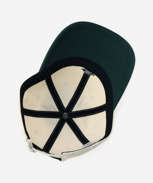 DANTON(ダントン)の「DANTON | チノクロス 配色6Pキャップ UNISEX(キャップ・レディース・カーキ系1/ホワイト系その他5/ベージュ系その他・F)」の11枚目の写真